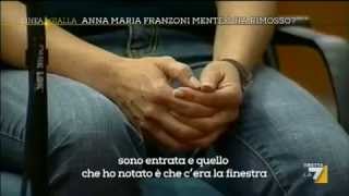 IL DELITTO DI COGNE  ANNA MARIA FRANZONI MENTE O HA RIMOSSO 22102013 [upl. by Adnertal]