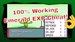 Pokemon Emerald EXP Cheat [upl. by Younglove]