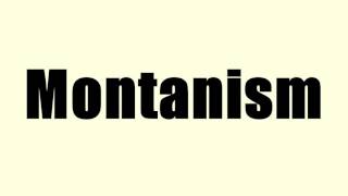 Montanism [upl. by Anselm]