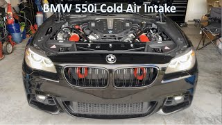 BMW F10 550i 650i 750i Cold Air Intake N63TU [upl. by Isolda]