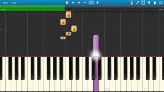 Deliverance  Duelling Banjos  Synthesia Cover  Piano Tutorial [upl. by Dewayne]