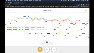 Chrome Music Lab Piano Roll [upl. by Riabuz]