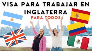 VISA DE TRABAJO PARA REINO UNIDO 2024🇬🇧 PASO A PASO Emigrar a Londres  Inglaterra [upl. by Annil546]