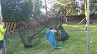 DIY Batting cage [upl. by Lalat468]