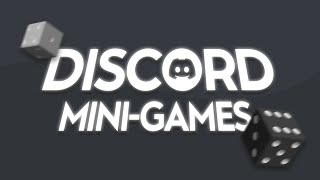 TOP 5 Discord MiniGames BOTS 2021 [upl. by Nellir]