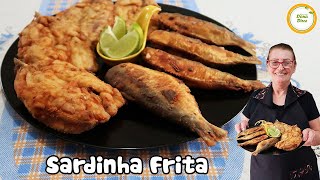 Vamos fazer o PEIXE MAIS SABOROSO do mundo  SARDINHA FRITA  SARDINHA ESPALMADA FRITA 419 [upl. by Eahsed]