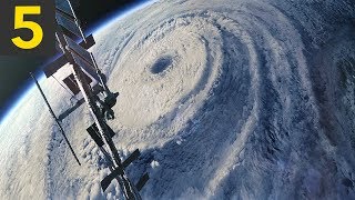 Top 5 Largest Hurricanes from Space [upl. by Cirre]