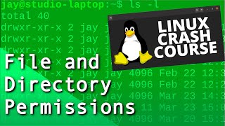 Linux Crash Course  Understanding File amp Directory Permissions [upl. by Jadwiga]