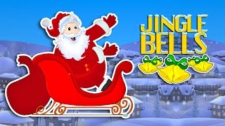 Dashing Through The Snow  Jingle Bells Song  Christmas Carols With Lyrics [upl. by Pru]