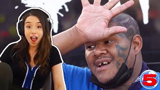 Pokimane Reacts to Channel 5  Crip Mac [upl. by Aihcila]