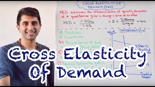 Y1 13 Cross Elasticity of Demand XED [upl. by Sabine92]