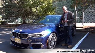 Review 2018 BMW M550i xDrive [upl. by Ranip105]