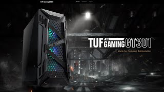 ASUS GT301 TUF GAMING CASE  Unboxing [upl. by Artinahs906]