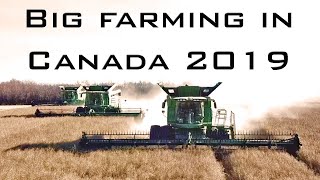 Big Farming in Canada 2019 [upl. by Otxis]