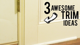 3 Awesome Baseboard Ideas [upl. by Landau759]