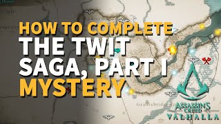 The Twit Saga Part I Assassins Creed Valhalla Ledecestrescire Mystery [upl. by Cita]