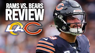 Rams vs Bears Week 4 Game Review  PFF [upl. by Netsirt325]