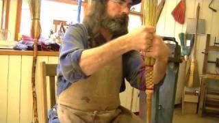 Making a cobweb broom [upl. by Randell]