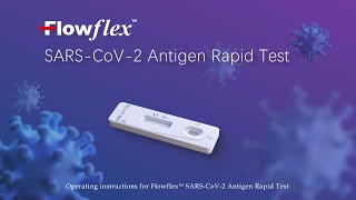 FlowFlex SARSCoV2 Antigen Rapid Test with Prefilled Extraction Buffer Tubes [upl. by Nylirak889]