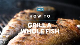 How to Grill a Whole Fish  Grilling Fridays  Serious Eats [upl. by Anamuj]