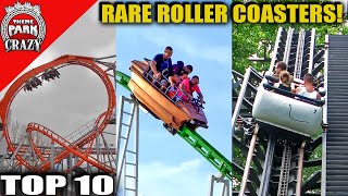 Top 10 RARE amp Unusual Roller Coasters [upl. by Johanan]