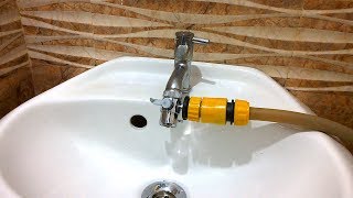 Tap Diverter Adapter for Garden HoseWashing Machines [upl. by Waynant200]