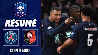 PSG Rennes  10  Le résumé  Coupe de France 202324 [upl. by Annohsak777]