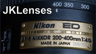 Nikon 200400mm f4 Full Review and Test  Part 1 of 3 [upl. by Macur]