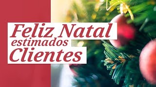 Feliz Natal estimados Clientes Mensagem de Natal para Clientes [upl. by Lamar]