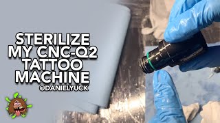 Sterilize My CNC Q2 Tattoo Machine [upl. by Ishmul]