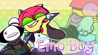 EMO BOY Animation Meme 16Flipaclip [upl. by Bow]