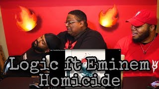 Logic  Homicide feat Eminem Official Audio REACTION 🔥 [upl. by Reiner238]