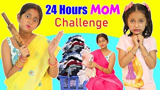 24 Hours LIVING Like MOM Challenge ft Anaya amp Shruti  MyMissAnand [upl. by Matless]