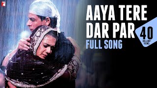 Aaya Tere Dar Par  Full Song  VeerZaara  Shah Rukh Khan Preity Zinta Madan Mohan Javed Akhtar [upl. by Eart]