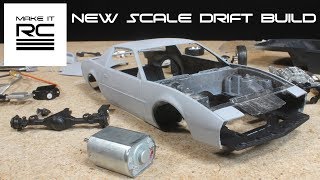 New Mini RC Drift Build Converting a Model Car to RC Part 1 Overview Teardown and Test Fit Axle [upl. by Buell]