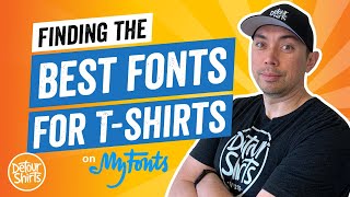 30 Best Fonts for TShirts How to choose the right font for your shirt design amp get more sales [upl. by Hobbie895]