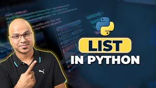 5 Python Tutorial for Beginners  List in Python [upl. by Nivrem814]