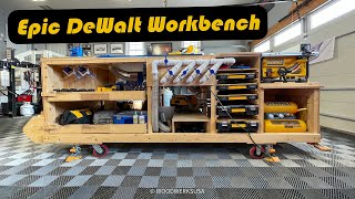 DIY Mobile Project Center  DeWalt Workbench Walkthrough [upl. by Bent]