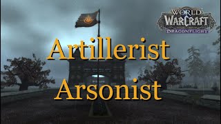 Artillerist Arsonist  WOW Quest  Dragonflight [upl. by Kanya]