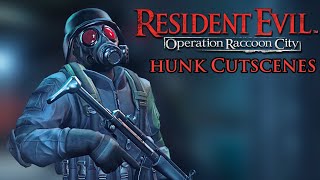 Hunk All Cutscenes  Resident Evil Operation Raccoon City [upl. by Luedtke]