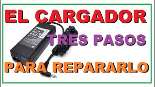 COMO ABRIR Y REPARAR EL CARGADOR [upl. by Cleary]