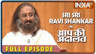 Sri Sri Ravi Shankar in Aap Ki Adalat Full Episode [upl. by Ridgley]