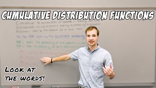 Understanding Cumulative Distribution Function CDF  Part 1 [upl. by Nennahs]