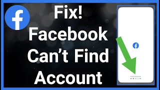 Facebook Cant Find My Account Help [upl. by Ycnalc]