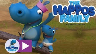 Party Happo and Baby Happo I Cartoon for Kids I The Happos Family [upl. by Havelock46]