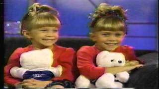 The Olsen Twins on quotThe Arsenio Hall Showquot 1991 [upl. by Aimo927]