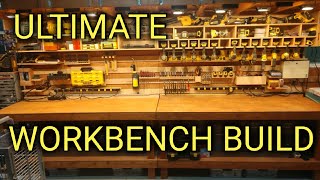 ULTIMATE DIY WORKBENCH BUILD [upl. by Aicelef]