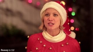 Christmas Caroling w Brittany Snow [upl. by Naesed]