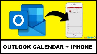 How to Add Outlook Calendar to Your iPhone iCloud Calendar  zzBots [upl. by Tteraj]