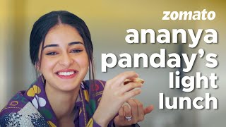 Actor Ananya Panday Loves This Dish Like Anything ❤️  Lunch With Ananya Panday amp Family  Zomato [upl. by Okime]